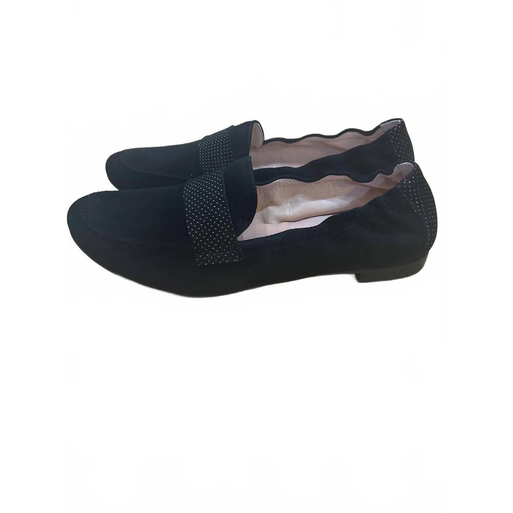NEW LALISA women's sparkle loafers in black